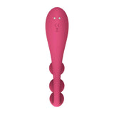 Tri Ball 1 Lay on Vibrator - Red