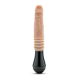 Dr. Skin Silicone - Dr. Knight - Thrusting Gyrating Vibrating Dildo - Beige