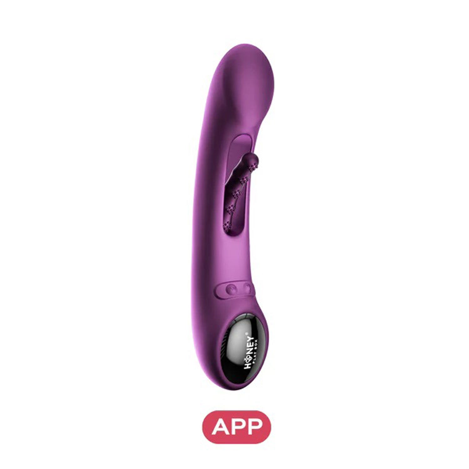 "Tempo App-Controlled Tapping G-Spot Vibrator - Purple H-VS-57-985PU"