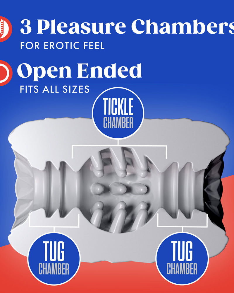 "Rize - Reakt - Self-Lubricating Stroker - White BL-88804"