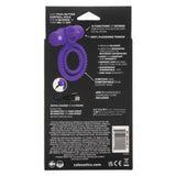 Silicone Rechargeable Dual Climaxer - Purple