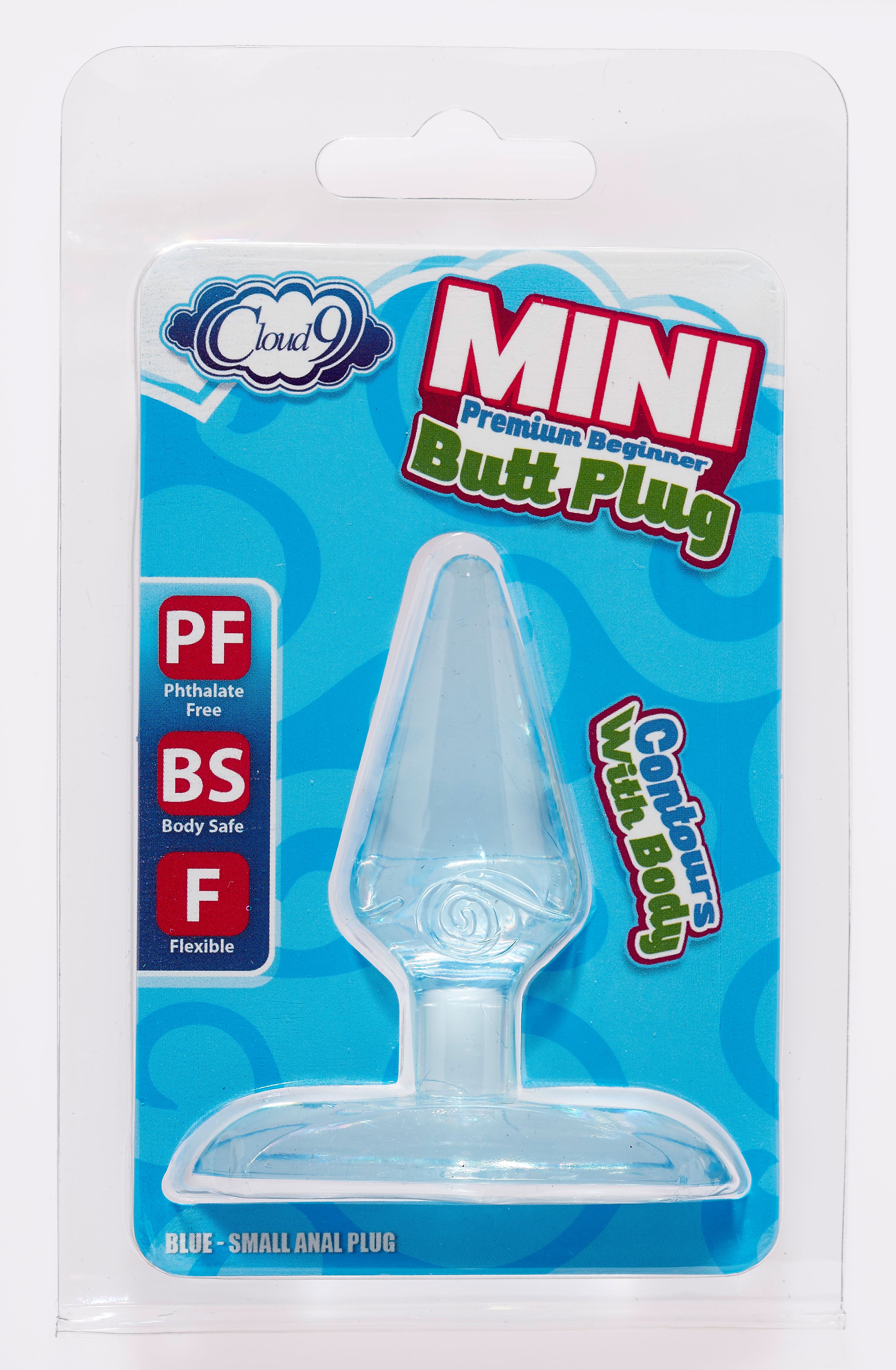 Mini Premium Beginner Butt Plug - Blue