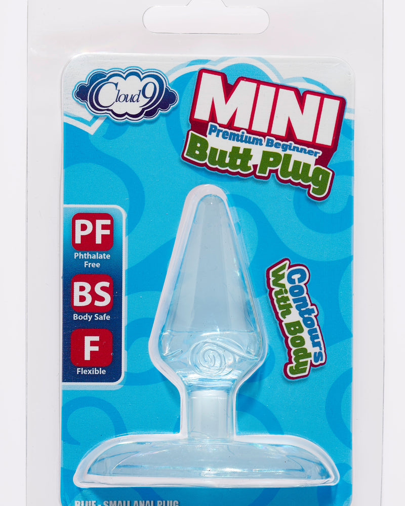 Mini Premium Beginner Butt Plug - Blue