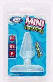 Mini Premium Beginner Butt Plug - Blue