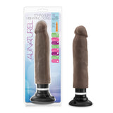 Au Naturel - 11 Inch Sensa Feel Magnum Vibrating Dong - Chocolate