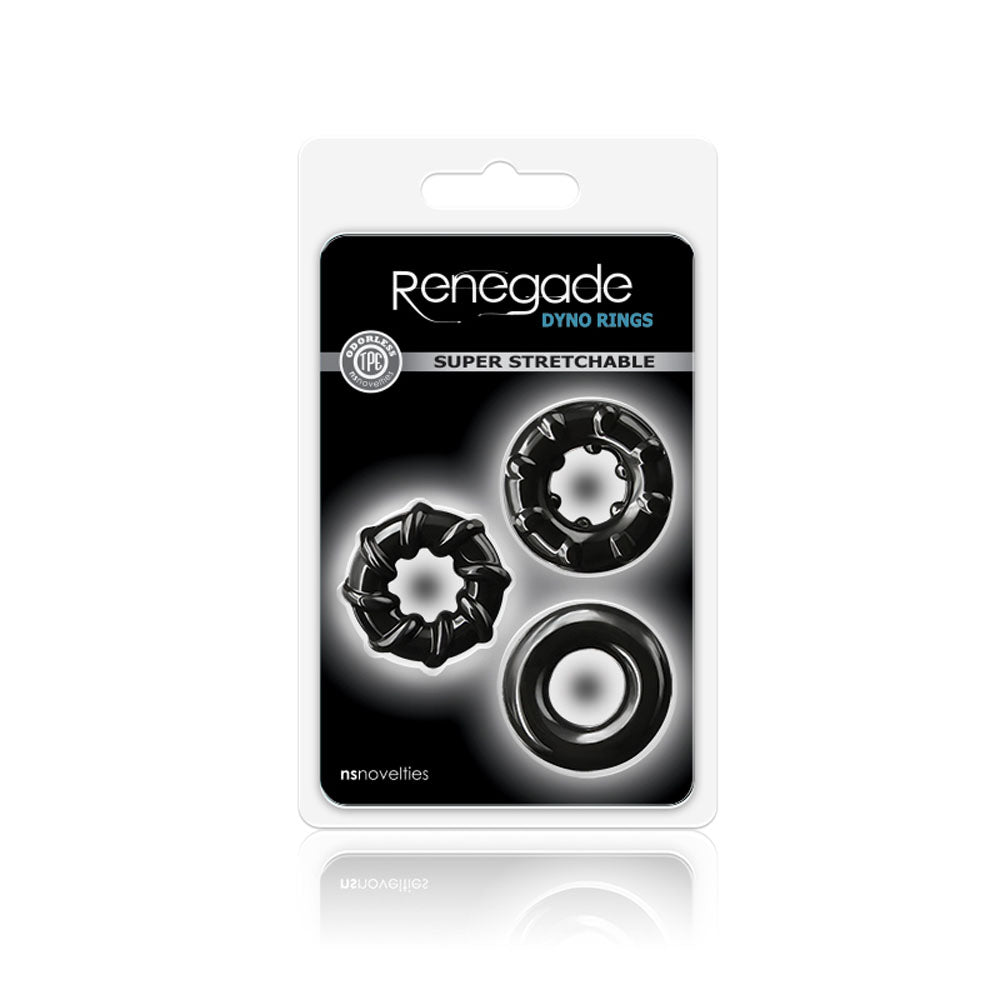 "Renegade - Dyno Rings - Black NSN-1111-33"