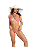 3 Pc Swimwear - One Size - Neon Pink