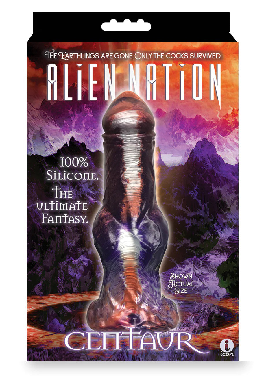 "Alien Nation Centaur Silicone Creature Dildo - Copper IC1359"