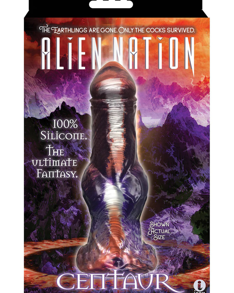 "Alien Nation Centaur Silicone Creature Dildo - Copper IC1359"