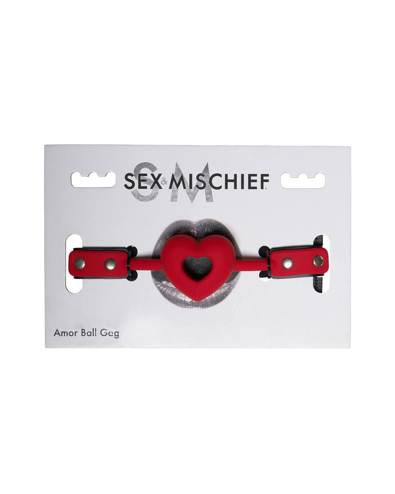 Amor Ball Gag - Red
