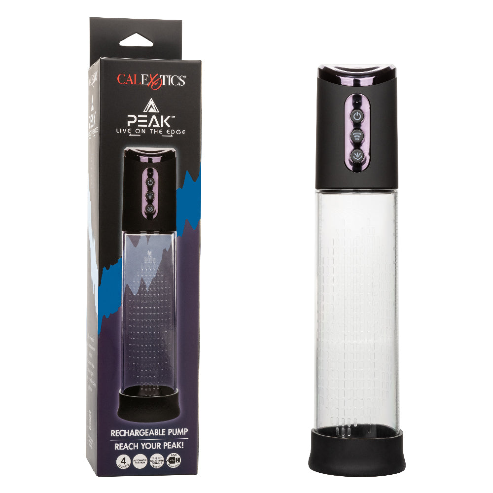 "Peak Rechargeable Pump - Black/clear SE5500253"