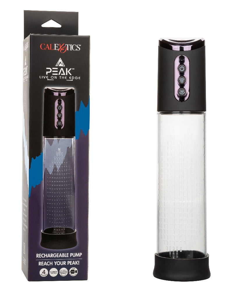 "Peak Rechargeable Pump - Black/clear SE5500253"