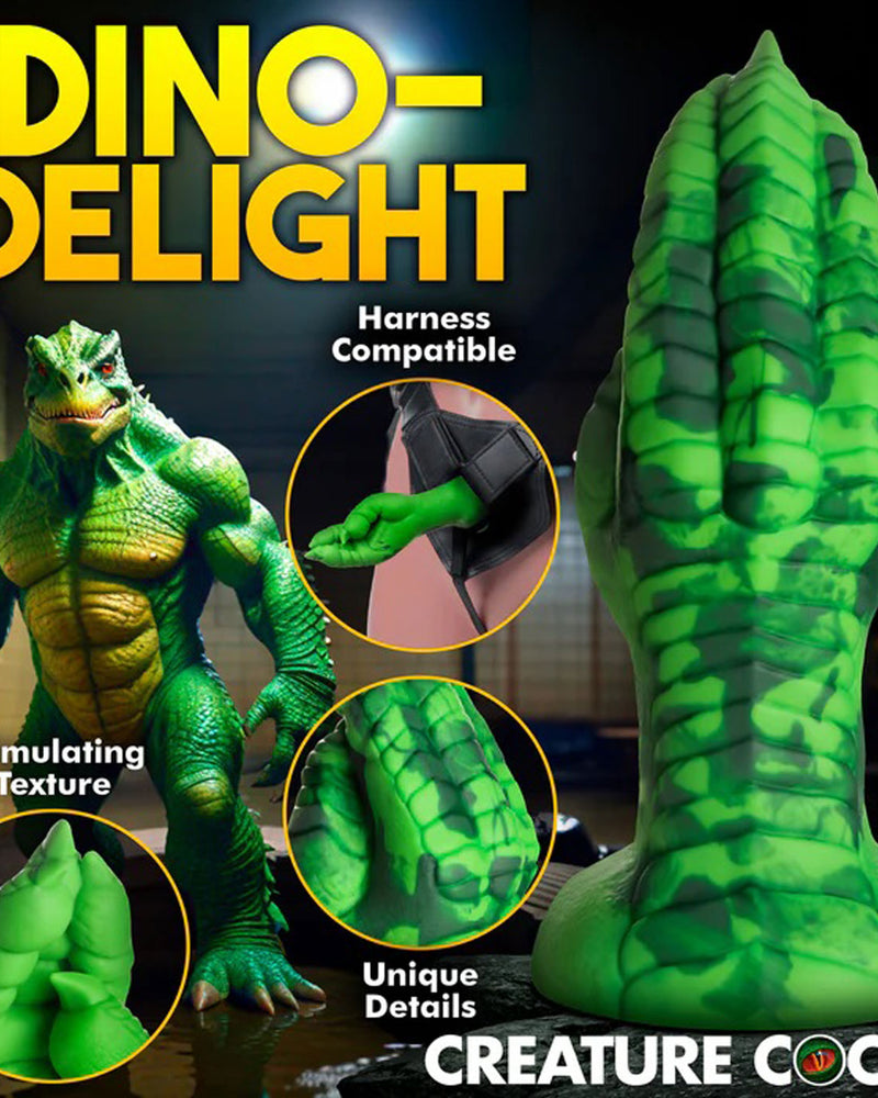 "Raptor Claw Fisting Silicone Dildo - Green CC-AH469-GREEN"