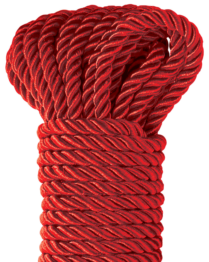Fetish Fantasy Series Deluxe Silky Rope - Red