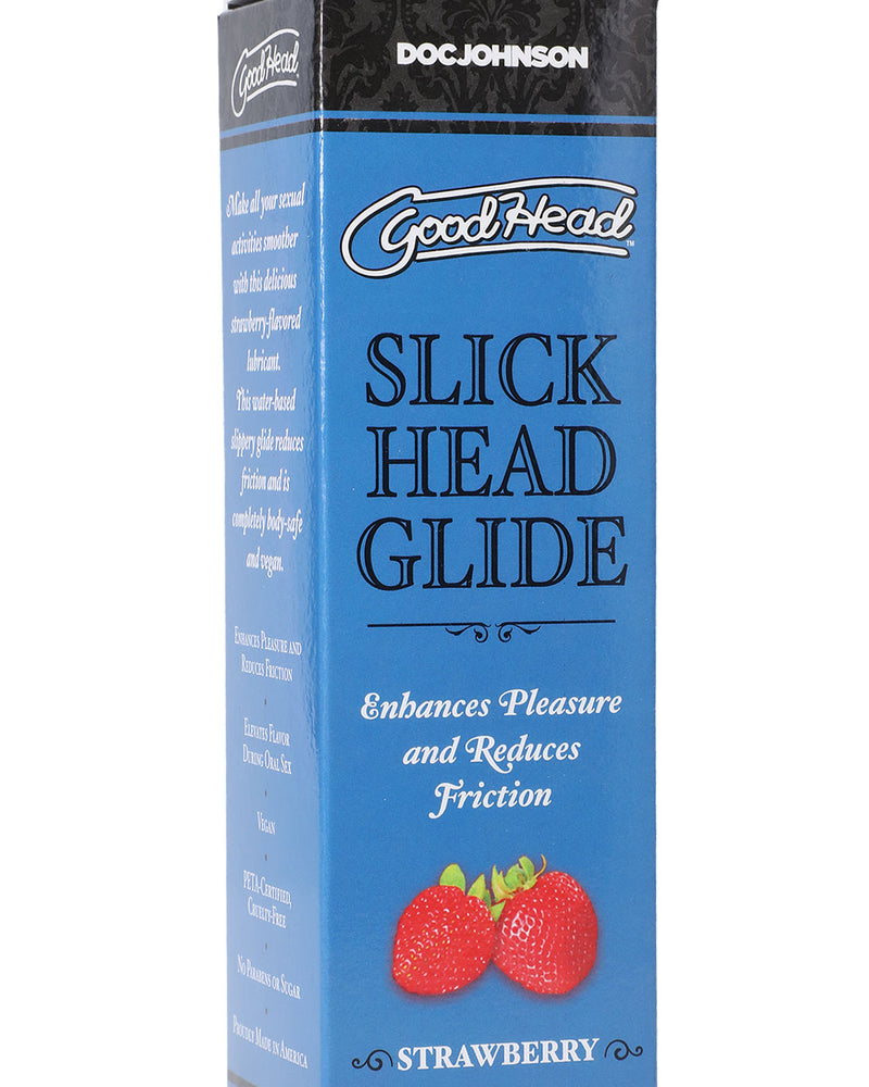 "Goodhead - Slick Head Glide - Strawberry - 4 Oz. DJ1361-03-BX"