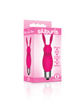 "The 9's Silibus Silicone Bunny Bullet - Pink ICB2638-2"