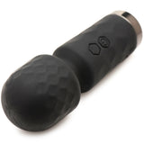 "10x Mini Silicone Wand - Black BNG-AH205-BLK"