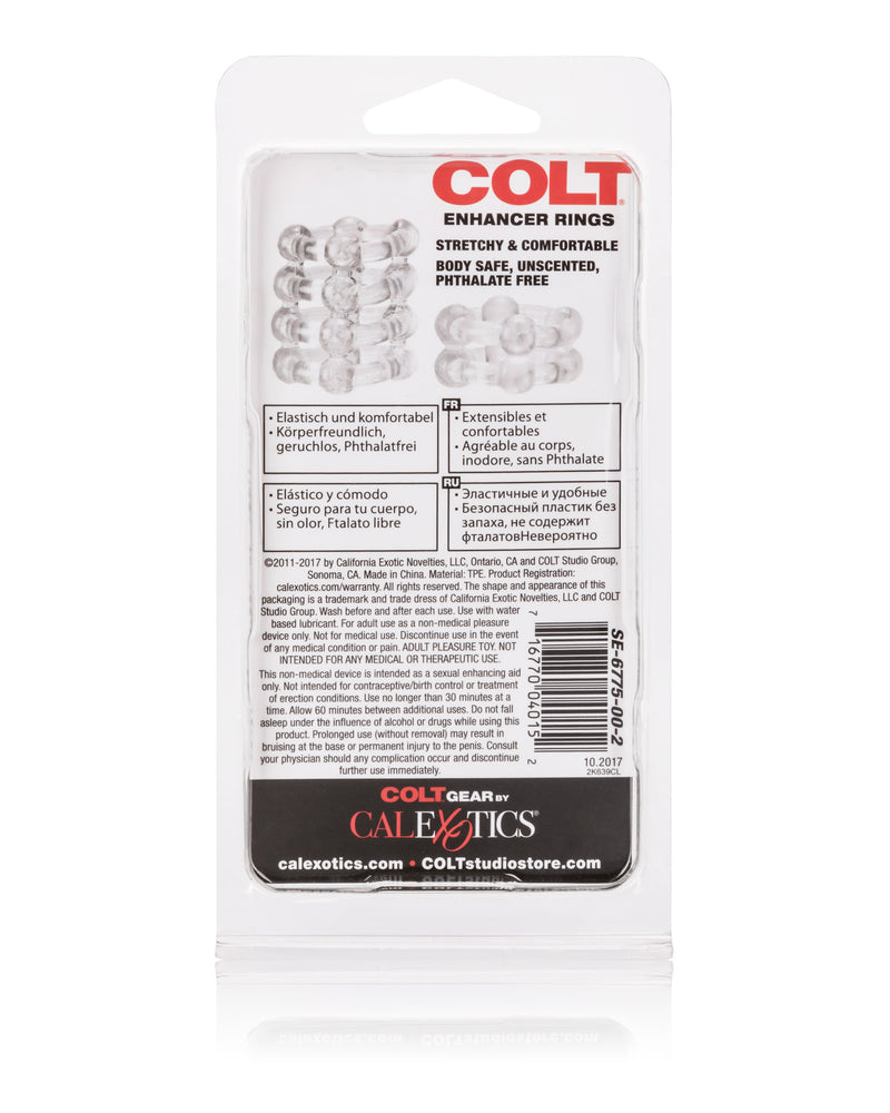 Colt Enhancer Rings - Clear