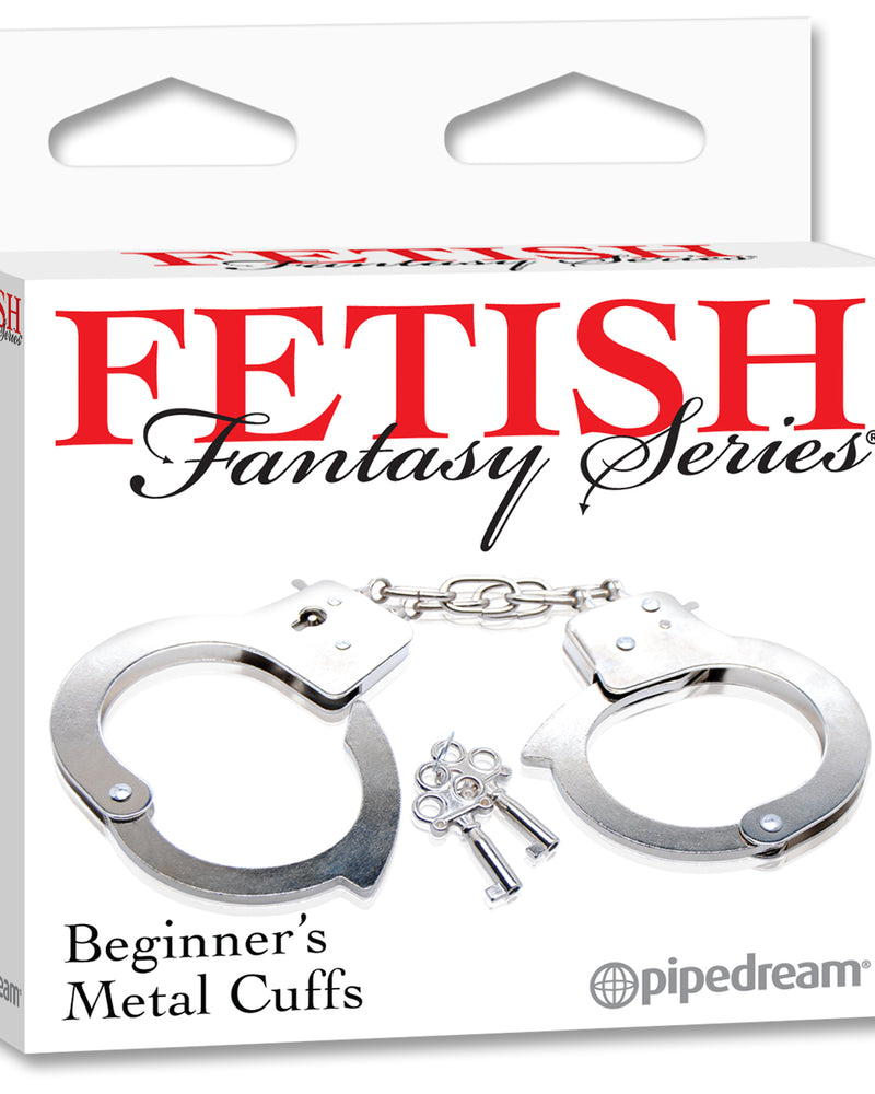 Fetish Fantasy Series Beginner's Metal Cuffs