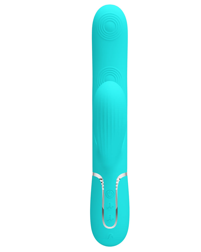 "Perdita Twinkled Tenderness Vibrator - Turquoise BW-500015-1"