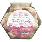 "Sex Fortune Cookie Bath Bomb Fishbowl Display of 48 Units - Strawberry Cream and Vanilla KG-BGR33FB"