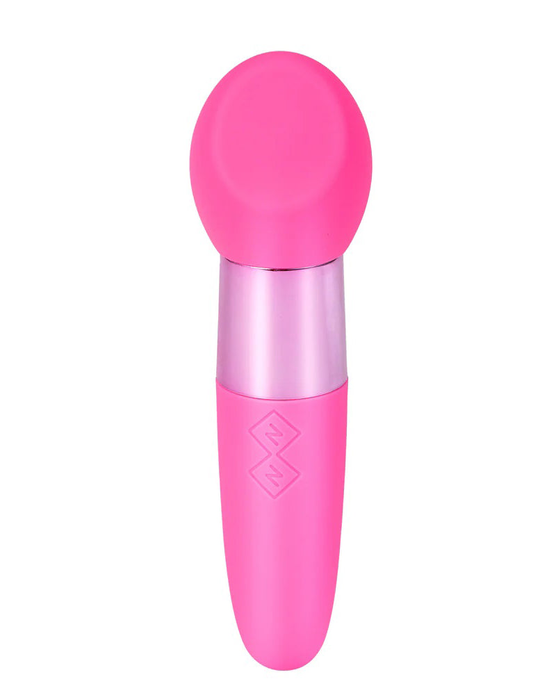 Rina Rechargeable Dual Motor Silicone 15- Function Vibrator - Pink