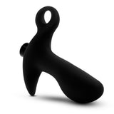 "Anal Adventures- Platinum - Silicone Vibrating Prostate Massager 01 - Black BL-11615"