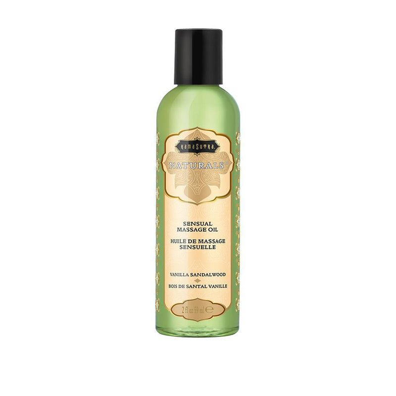 Naturals Massage Oil - Vanilla Sandalwood - 2 Fl Oz (59 ml)