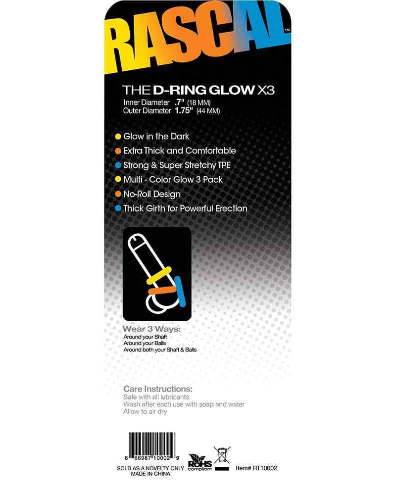 "The D-Ring Glow X3 RAST-10002"