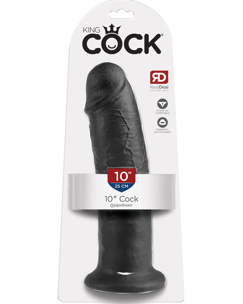 King Cock 10-Inch Cock - Black