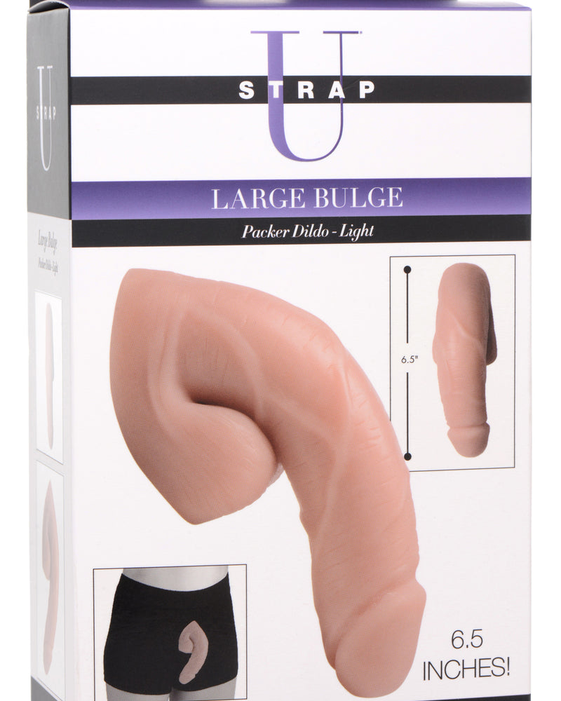 Large Bulge Packer Dildo - Light
