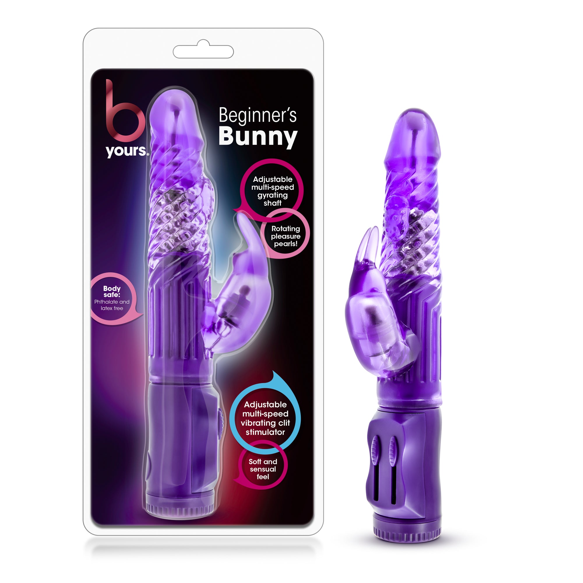 "B Yours - Beginner's Bunny - Purple BL-37101"