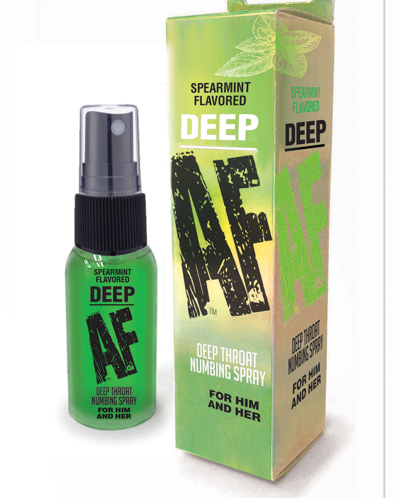 "Deep Af - Spearmint Flavored Deep Throat Spray - 1 Oz LG-BT606"