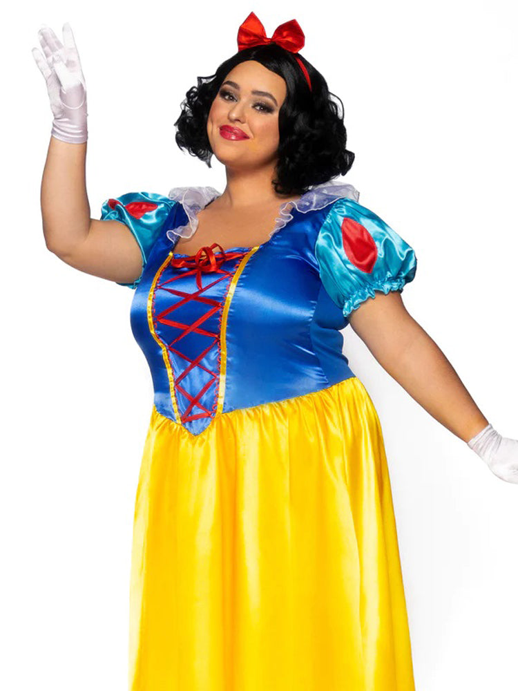 "Classic Snow White - 3x/4x - Yellow/blue LA-85407XSW3X4"