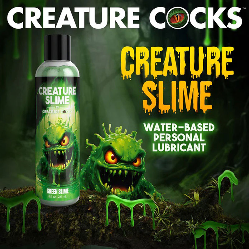 "8oz Creature Slime Green Slime Water-Based - Lubricant CC-AH586-8OZ"