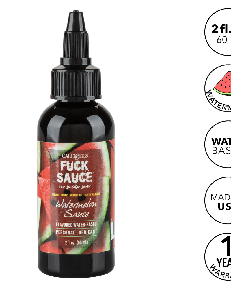 "Fuck Sauce Flavored Water-Based Personal Lubricant - Watermelon - 2 Fl. Oz. SE2410201"