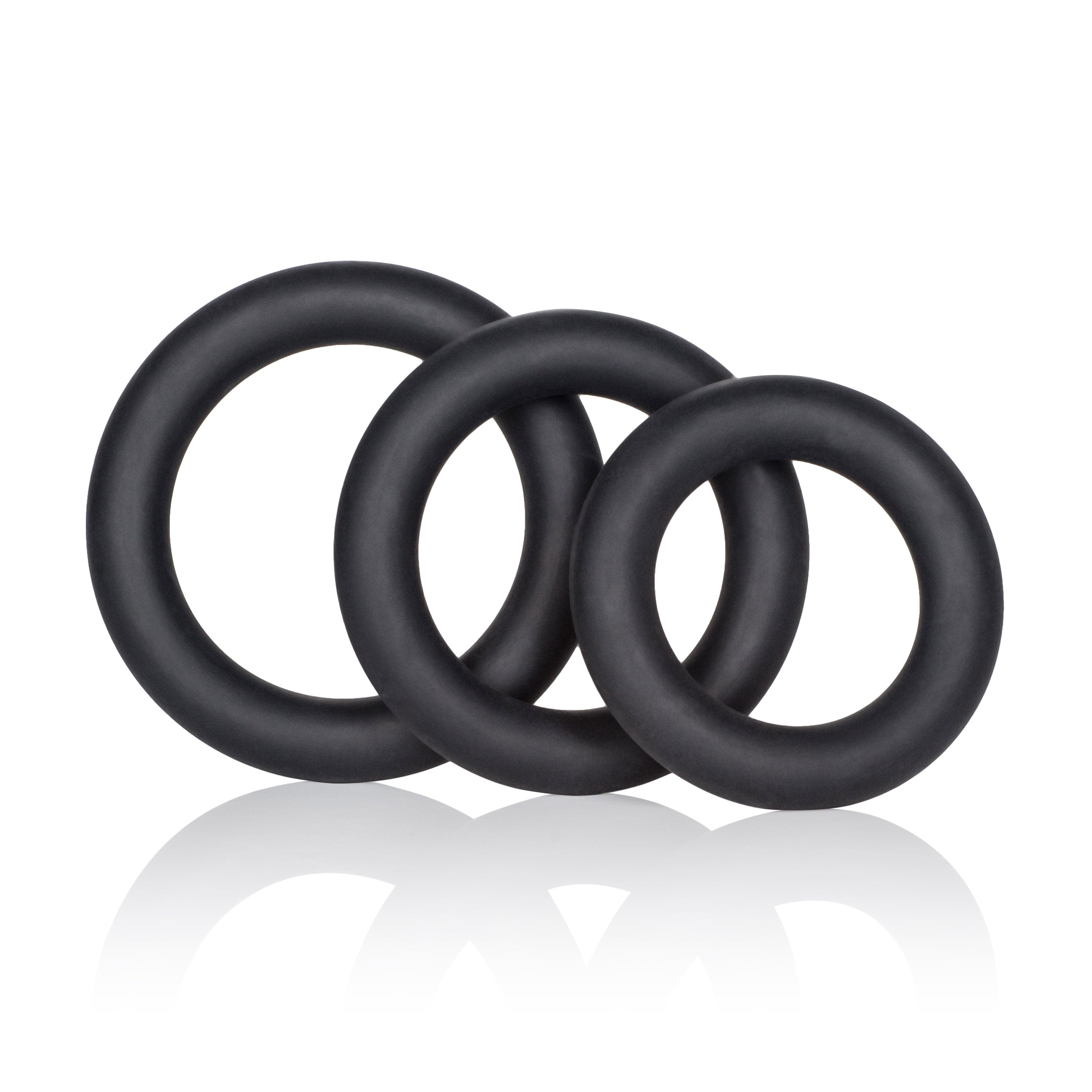 "Dr. Joel Kaplan Silicone Support Rings - Black SE5633002"