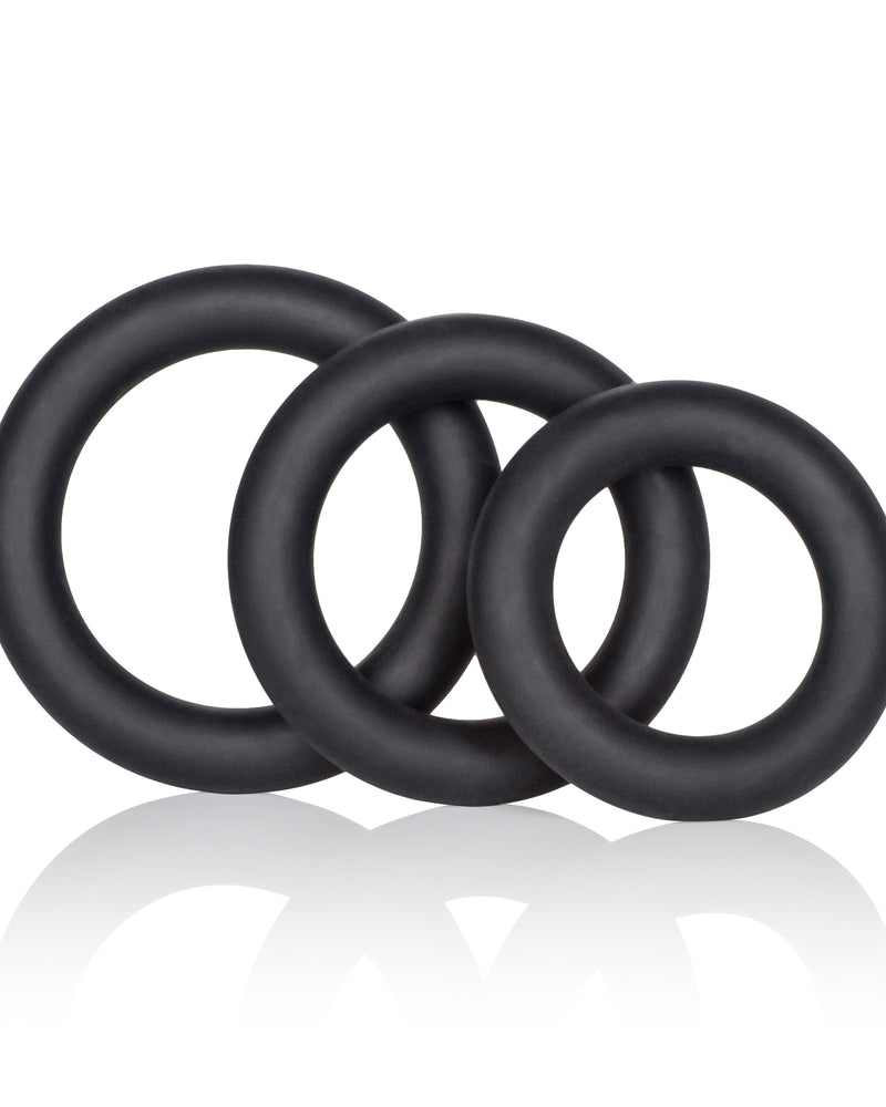 "Dr. Joel Kaplan Silicone Support Rings - Black SE5633002"