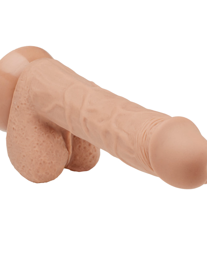 "7 Inch Silicone Pro Odorless Dong - Tan WTC83441"