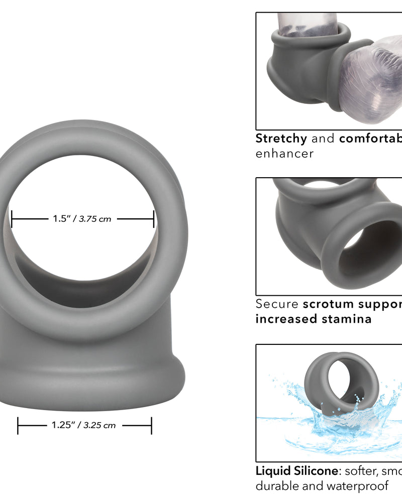 Alpha Liquid Silicone Precision Ring - Gray