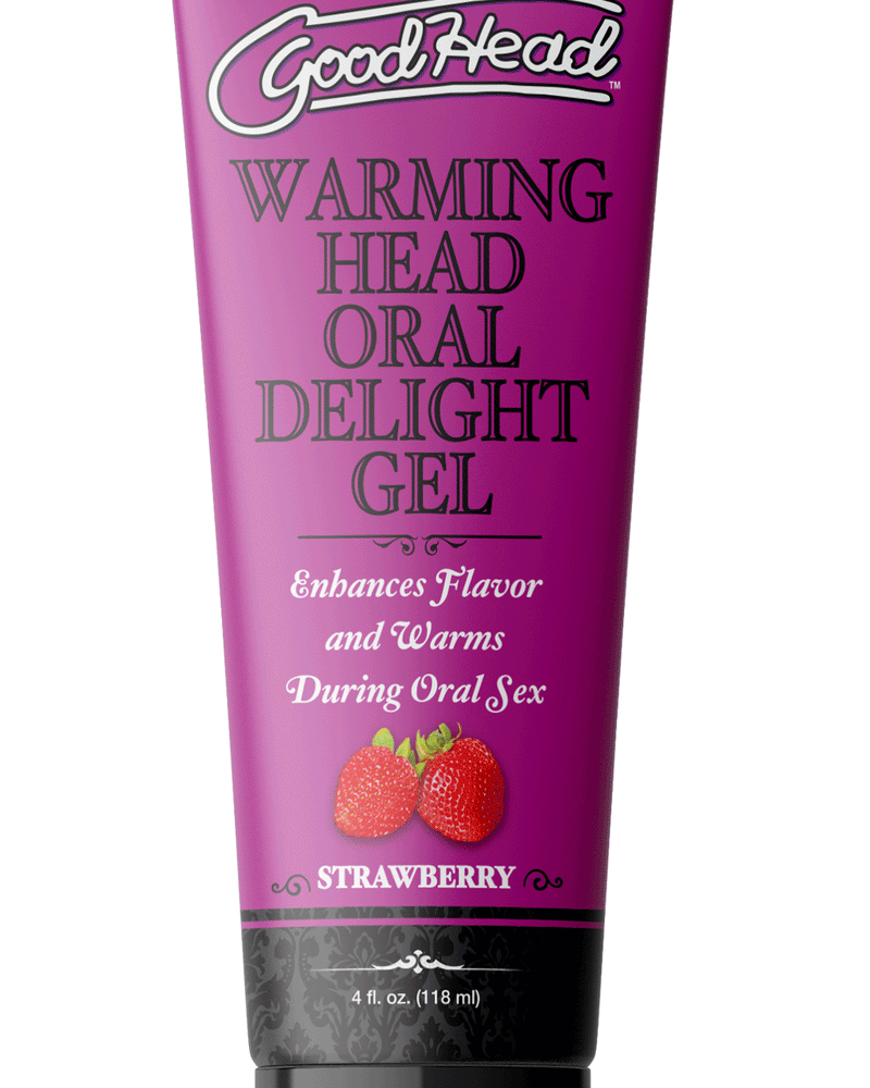 "Goodhead - Warming Head Oral Delight Gel - Strawberry - 4 Fl. Oz. DJ1361-13-BU"