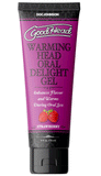 "Goodhead - Warming Head Oral Delight Gel - Strawberry - 4 Fl. Oz. DJ1361-13-BU"