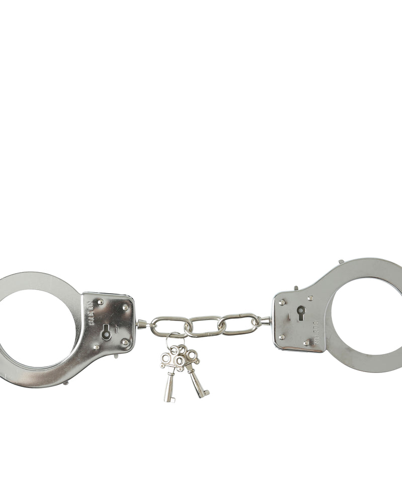 "Sex and Mischief Metal Handcuffs SS100-78"