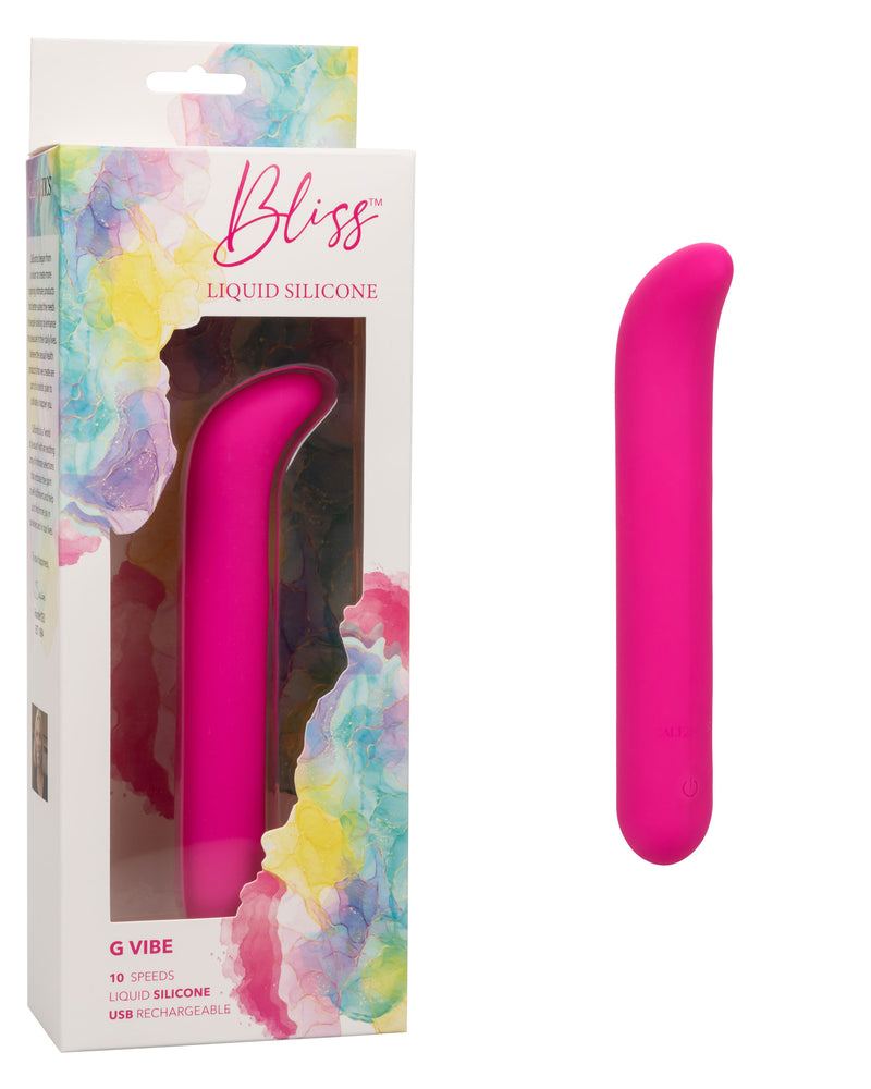 "Bliss Liquid Silicone G Vibe - Pink SE0570103"