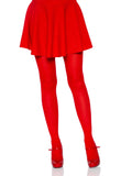 "Nylon Tights - One Size - Red LA-7300RED"