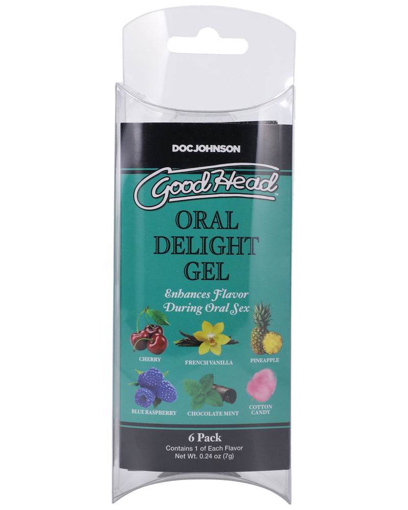 Goodhead - Oral Delight Gel - 6 Pack - 0.24 Oz