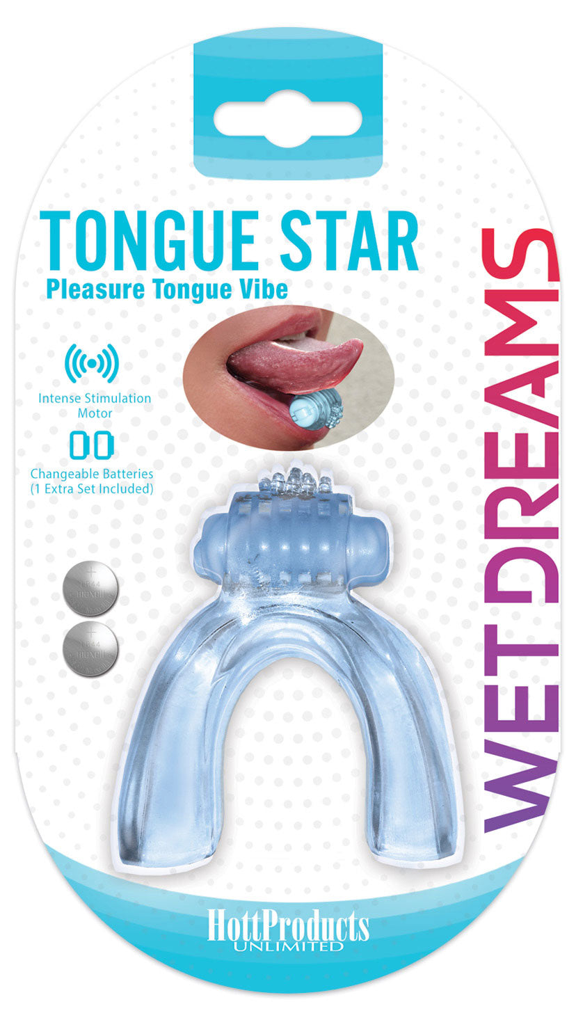 "Wet Dreams Tongue Star - Blue HTP3444"