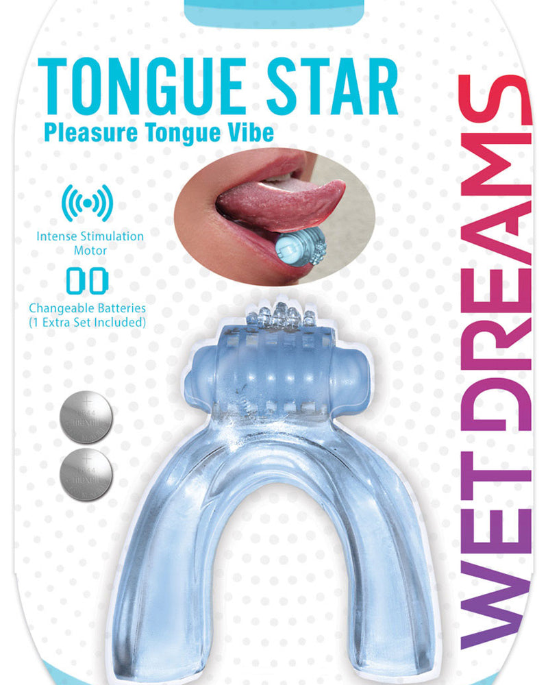 "Wet Dreams Tongue Star - Blue HTP3444"