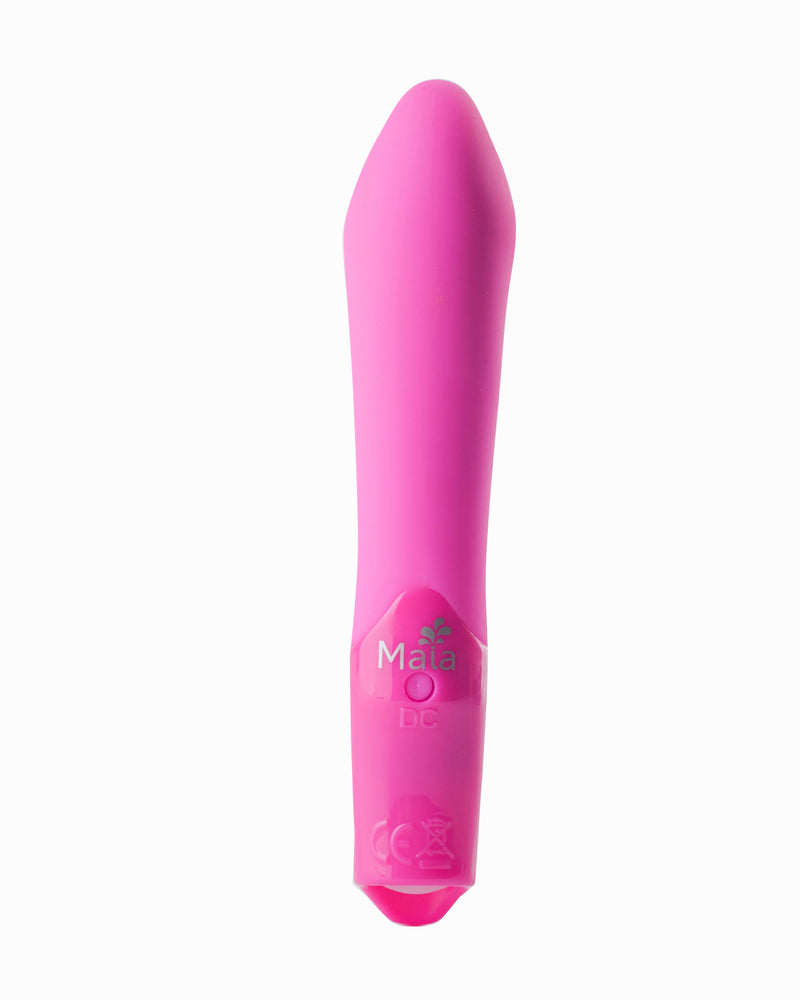 Maddie Silicone G-Spot Vibrator - Pink