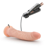 Dr. Skin - 8.5 Inch Vibrating Realistic Cock With Suction Cup - Vanilla